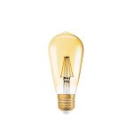Ledvance Vintage 1906 LED E27 Pera Chiara 6.5W 725lm - 824 Bianco Molto Caldo | Dimmerabile - Sostitua 55W