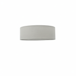D'Lite Luce da soffitto Lunelle 30cm Tessuto Grigio | Adatto Per 2x E27 