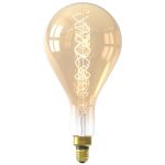 Calex XXL Splash Oro LED E27 Filamento 3W 250lm- 822 Bianco Molto Caldo | Dimmerabile