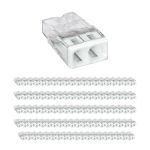 Confezione Multipack 100x Wago 2273-202 Morsettiera Compatto | 2 Filo Connessione - 