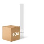 Confezione Multipack 10x Noxion Lucent PL-S LED 6W - 830 Luce Calda -  | 4-Pin - Sostitutiva 11W