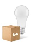 Confezione Multipack 6x Ledvance Classic LED E27 Pera Ghiaccio 14W 1521lm - 827 Bianco Molto Caldo | Dimmerabile - Sostitutiva 100W