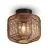 Good&Mojo Luce da soffitto Tanami Rattan Marrone | Adatto per 1x E27 